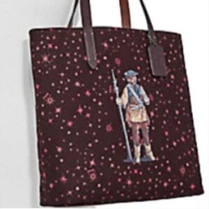 Coach X Star wars  Tote/  New With Princess Leia As Bushh L.E